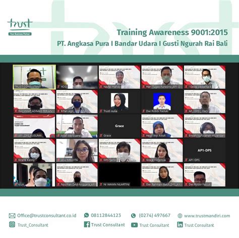 Training Awareness 9001 2015 Pada PT Angkasa Pura I Bandar Udara I