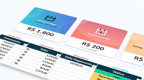 Gerencie Suas Contas A Pagar Essa Planilha Excel Zeplanilha