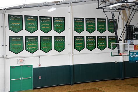 Bethel Gymnasium Graphics Color Green Creative