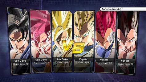 Xenoverse 2 Requested Match Pc Goku Ssj Ssjg Ssj4 Vs Vegeta Ssj