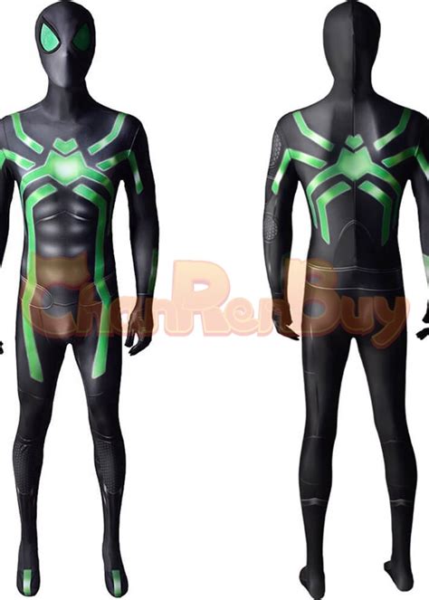 Ps4 Spider Man Ps4 Big Time Stealth Suit Costume Cosplay Bodysuit Chaorenbuy Cosplay