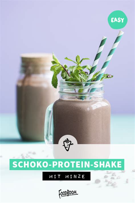 Eiweißshake selber machen mit Skyr und Kakao FOODBOOM Rezept