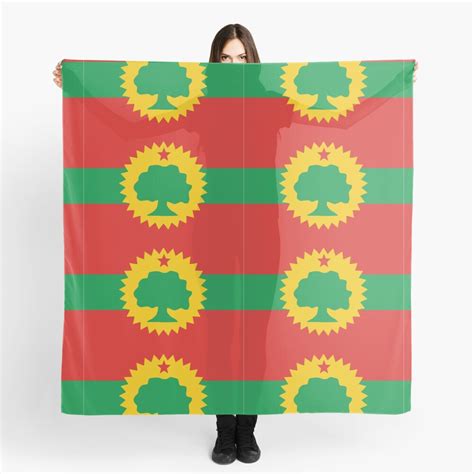 "Flag of the Oromo People (Oromoo)" Scarf by Tonbbo | Redbubble