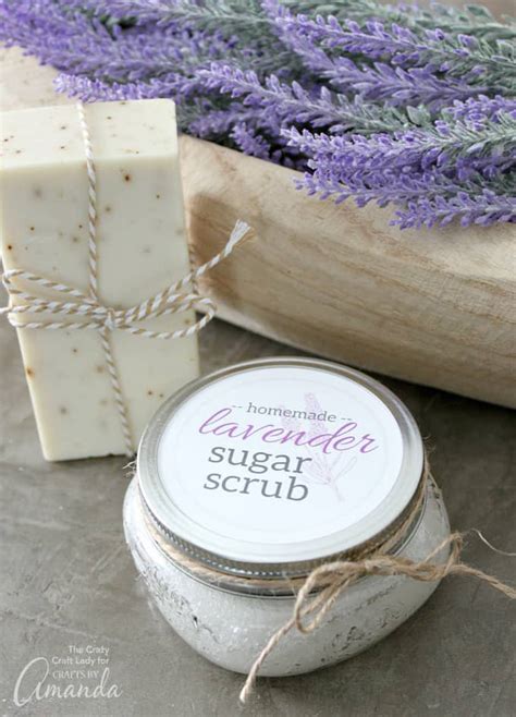 Lavender Sugar Scrub Crafts By Amanda Mother S Day Crafts