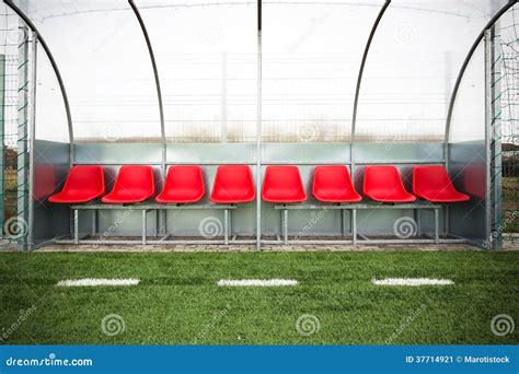 Soccer Bench Stock Image - Image: 37714921