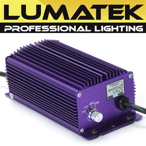 LUMATEK 400W 240V DIMMABLE DIGITAL BALLAST