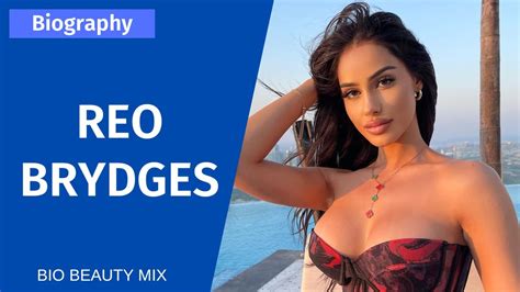 Reo Brydges Beautiful Bikini Model Biography Info YouTube