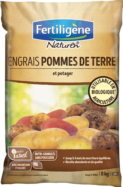 Naturen engrais pomme de terre 8kg Bricomarché