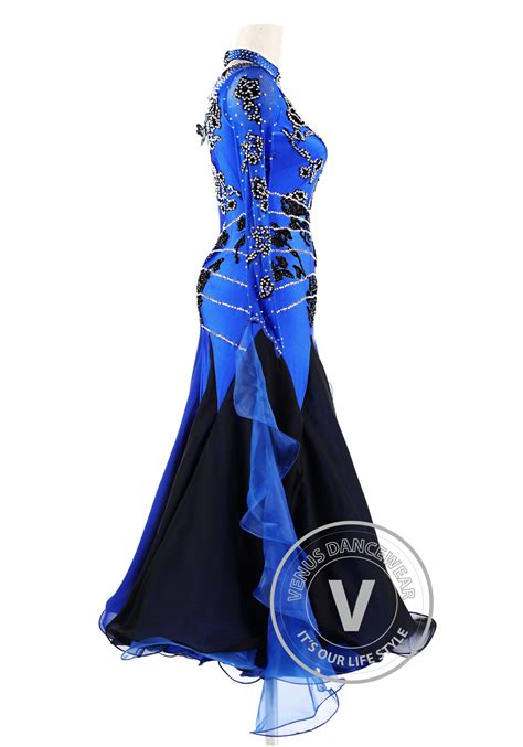 Midnight Magic Ballroom Smooth Competition Dance Dress