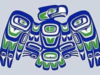 seahawk tribal art