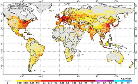 Global carbon dioxide emissions in one convenient map | Ars Technica