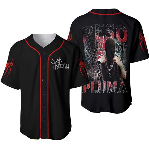 Peso Pluma Music Baseball Jersey Designed & Sold By Camila Rodrigues