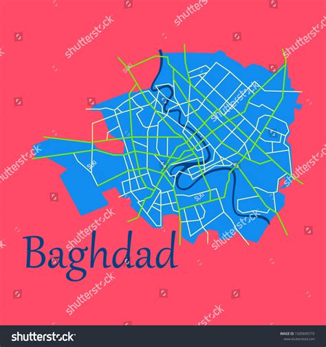 Baghdad City Map