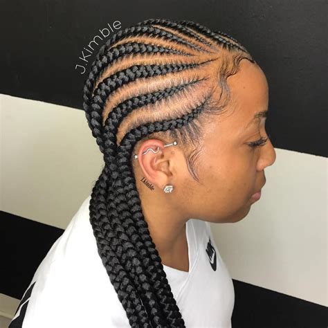 30 Best Cornrow Braids And Super Hot Cornrow Hairstyles Big Cornrows