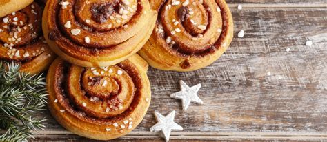 Kanelbulle Traditional Sweet Pastry From Sweden Scandinavia