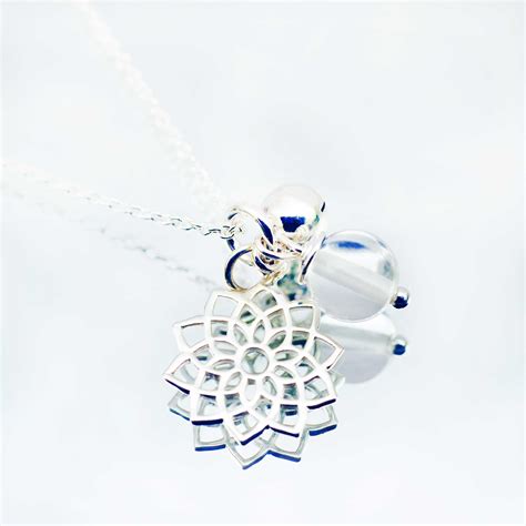 Crown Chakra Symbol with Clear Quartz – I Love Chakra USA