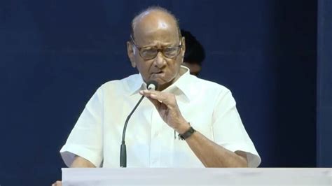 Sharad Pawar शरद पवारांकडून फास आवळण्यास सुरुवात खासदार सुनिल तटकरे