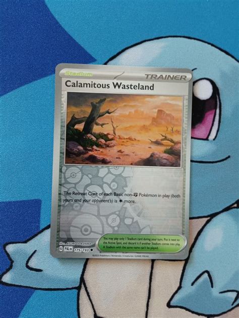 Calamitous Wasteland 175 Paldea Evolved Reverse Holo Kaufen Auf Ricardo