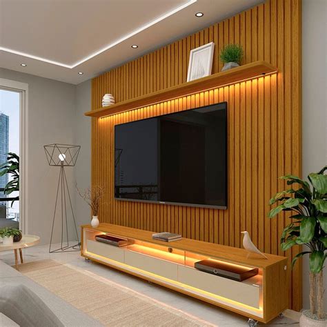 Painel De Televisão Com Led - Painel para tv e rack com led | Casas Bahia