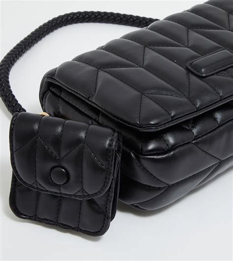 Buy Tyra Quilted Crossbody Bag With Coin Purse In Black 6thStreet UAE