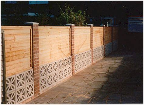 Inspiring Breeze Block Wall Fences Ideasrealivin Net Fence Decor