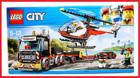 LEGO 60183 City Great Vehicles Heavy Cargo Transport Speed Build YouTube