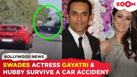 Gayatri Joshi And Husband Vikas Oberoi Survive A Fatal Crash While On A