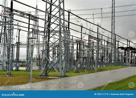 Electricity Station Transformer Substation Energy Distribution High