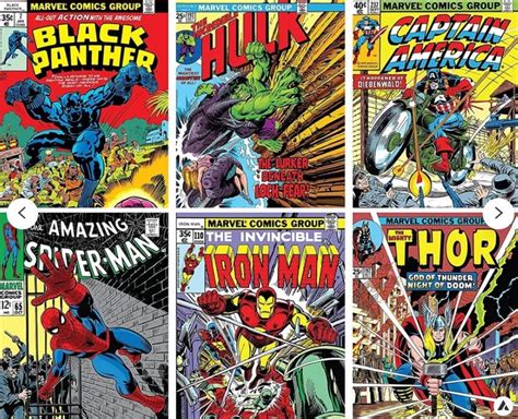 Set of 6 , Super Heroes Poster Room Decor Spiderman Hulk Captain America Thor Ironman Black ...