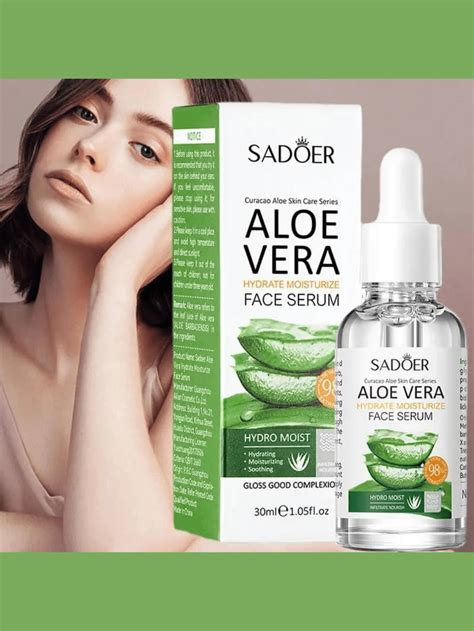 Serum Suero Regenerador De Aloe Vera Hidratante Y Minimiza Poros 3