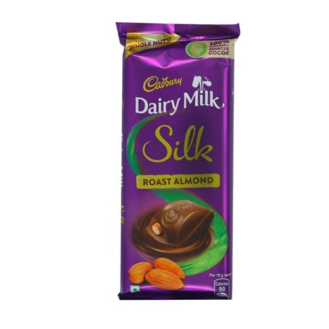 Cadbury Dairy Milk Silk Roast Almond Chocolate Bar 145 Gm Price Uses