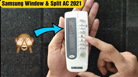 Samsung Ac Remote Functions Explained Window And Split Ac Remote