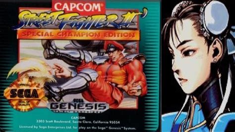 Street Fighter II Special Champion Edition Chun Li Genesis YouTube