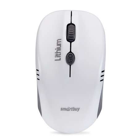 Мышь беспроводная Smartbuy SBM-344CAG бело-серая купить по цене 509 ₽ в ...