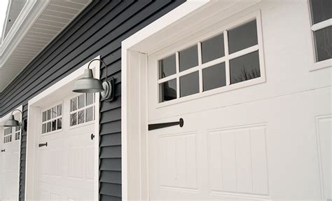 Replace Garage Doors With Windows Builders Villa