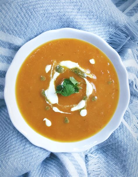 Carrot Ginger And Coriander Soup Delalicious