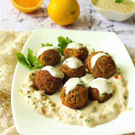 Baked Falafel Sandwiches With Yogurt Tahini Sauce Recipe Wise