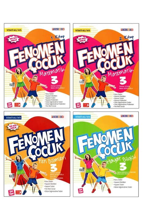 Gama Yay Nlar Fenomen Ocuk S N F Set Matematik Kitap Fen Hayat