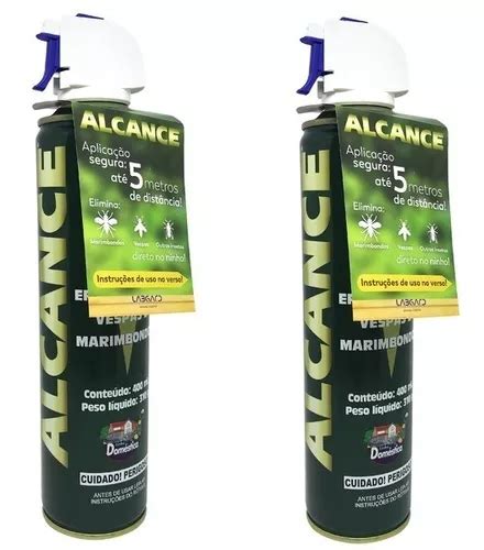 O Que É Bom Para Matar Marimbondo - Kit C/ 2 Alcance De 400ml Mata Marimbondos | Frete grátis