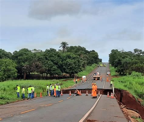 Veja Como Desabamento De Trecho Da Br 365 Em Mg Vai Impactar A