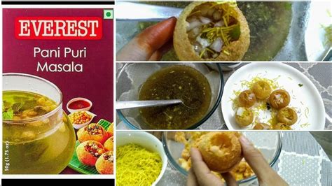 Instant Panipuri Using Everest Panipuri Masala