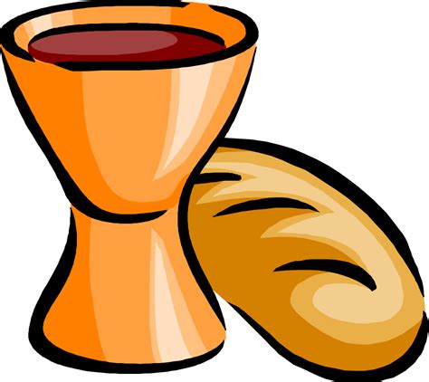 Bread and Wine Chalice Clip Art Image - ClipSafari