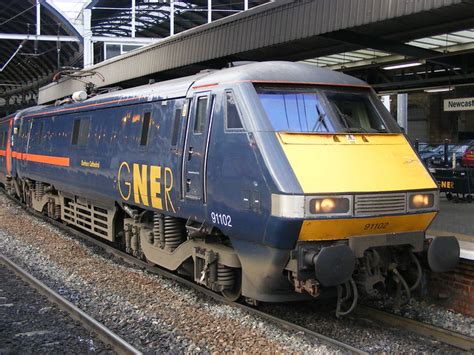 Class 91 91102 Gner Newcastle Central A Photo On Flickriver