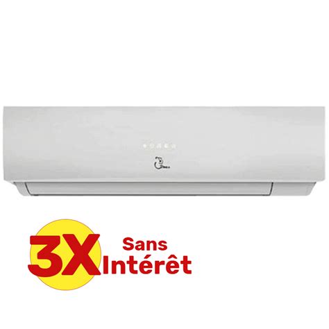 Coala SP09CF Climatiseur 9000 BTU Split Mural Chaud Froid 2650 Watts