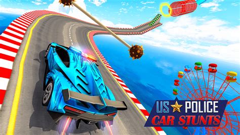 Mega Ramp US Police Car Derby Stunts App On Amazon Appstore