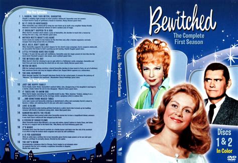 BEWITCHED (1964) SLIMLINE SEASON ONE DVD COVERS & LABELS - DVDcover.Com