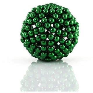 Jual Butir Magnet Ball Green Magnetic Balls Bola Neodymium Diy