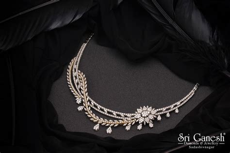 Elegant Diamond Necklace Designs