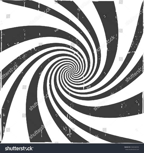 Spiral Optical Illusion Background Stock Vector (Royalty Free ...