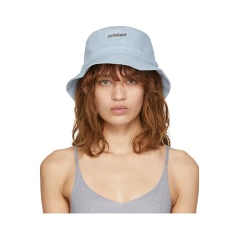 SSENSE Exclusive Blue Le Bob Gadjo Beach Hat 蓝色渔夫帽 145 00 超值好货 澳洲省钱快报